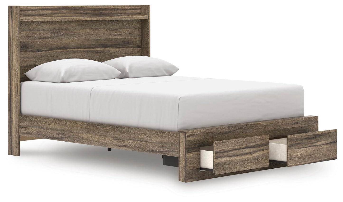 Baystorm Queen Panel Storage Bed