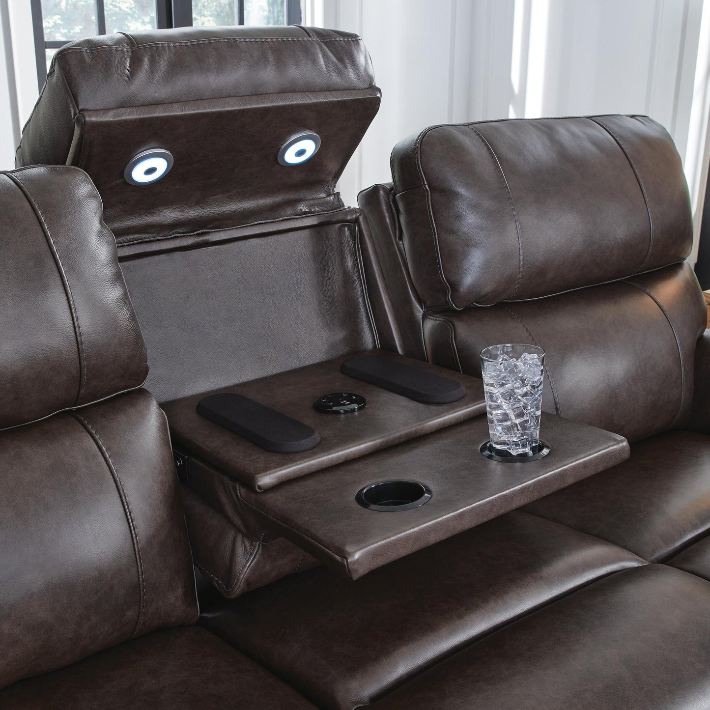 Beadel PWR REC Sofa with ADJ Headrest