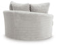 Snodoodle Oversized Swivel Accent Chair