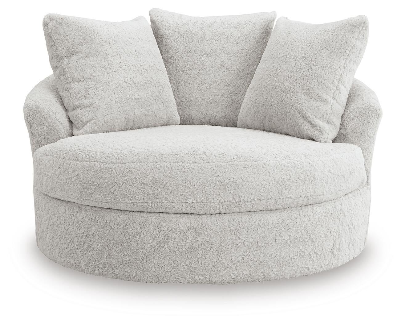 Snodoodle Oversized Swivel Accent Chair