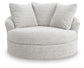 Snodoodle Oversized Swivel Accent Chair