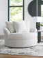 Snodoodle Oversized Swivel Accent Chair