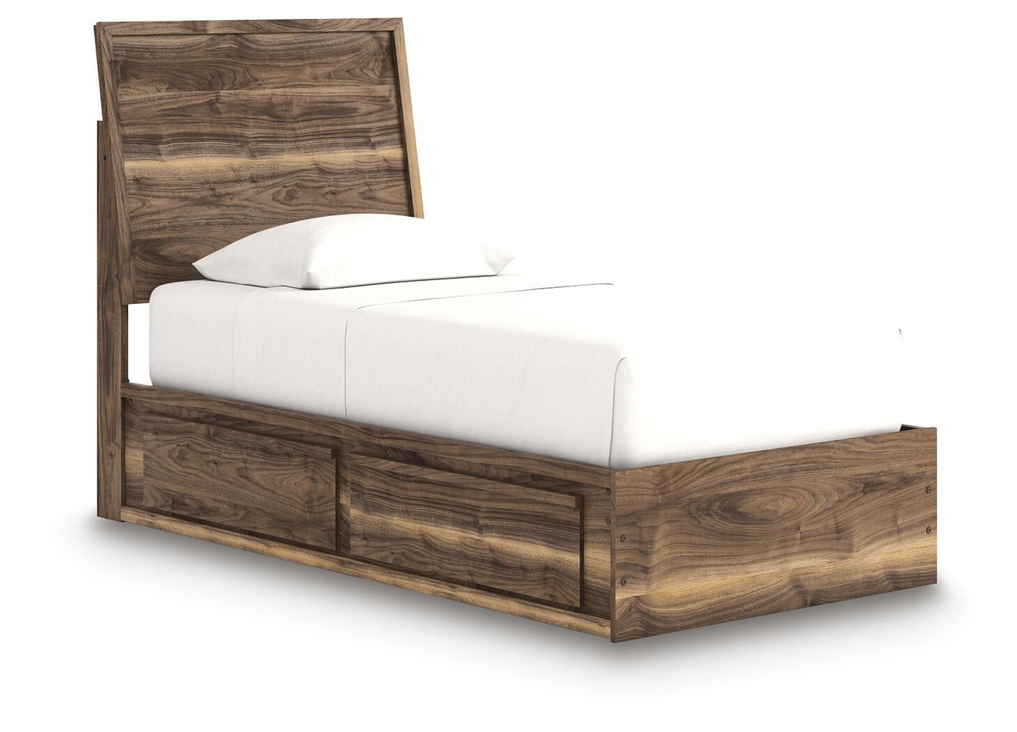 Ashley Express - Zadilyn Twin Panel Bed with Storage