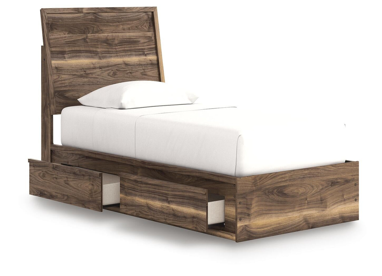 Ashley Express - Zadilyn Twin Panel Bed with Storage