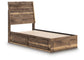 Ashley Express - Zadilyn Twin Panel Bed with Storage