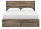 Baystorm King Panel Storage Bed