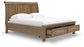 Vandenmore California King Storage Sleigh Bed