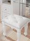 Ashley Express - Maylilly Vanity Upholstered Stool