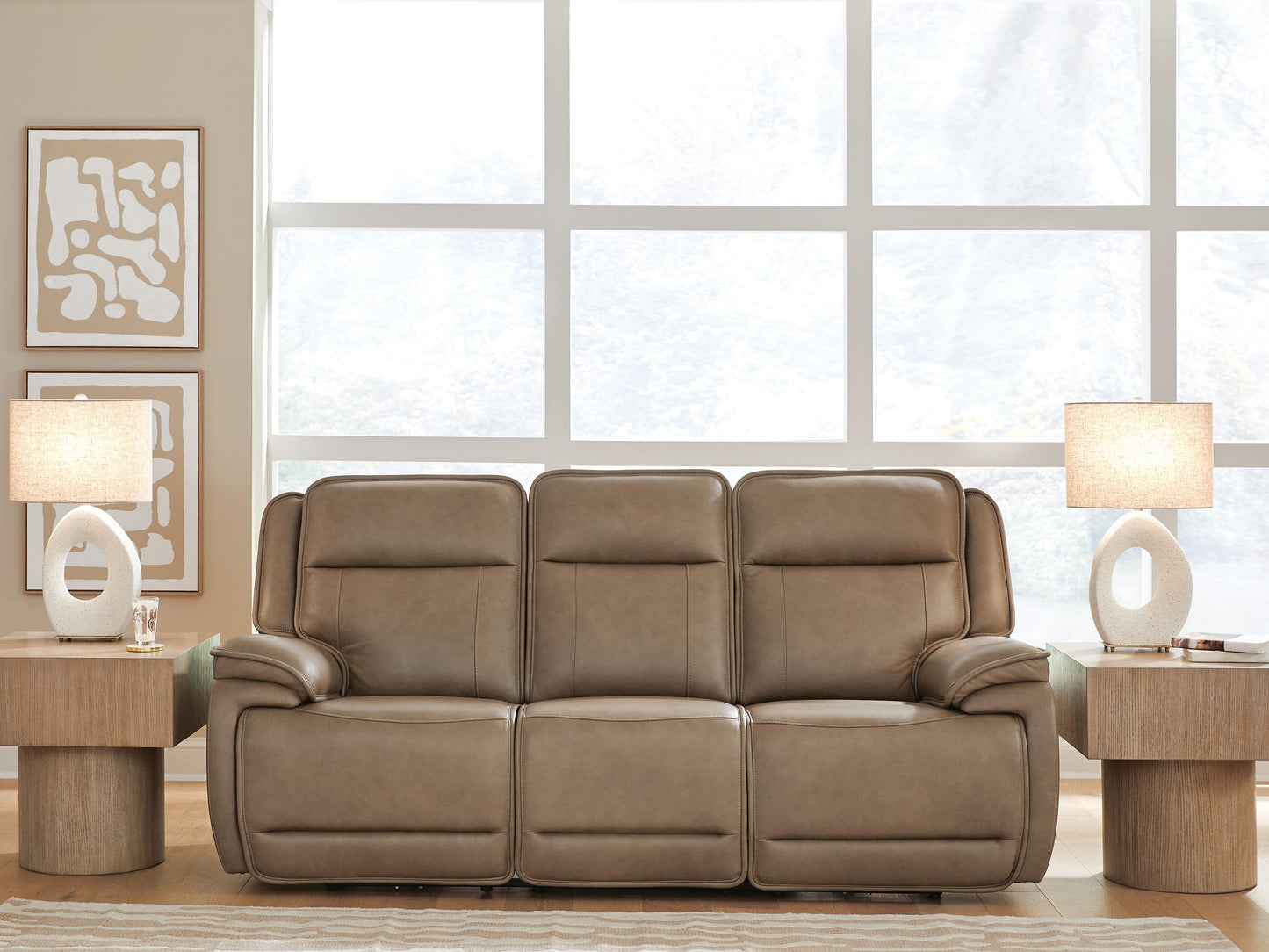 Malcesine PWR REC Sofa with ADJ Headrest