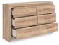 Hollymount Six Drawer Dresser