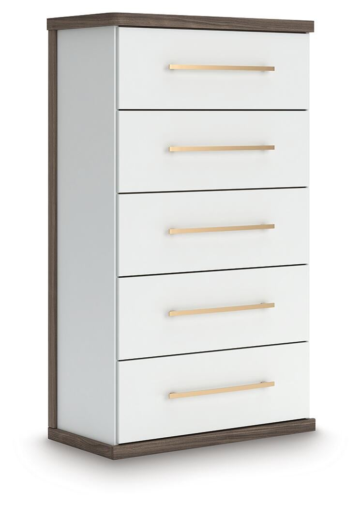 Mazilar Five Drawer Chest