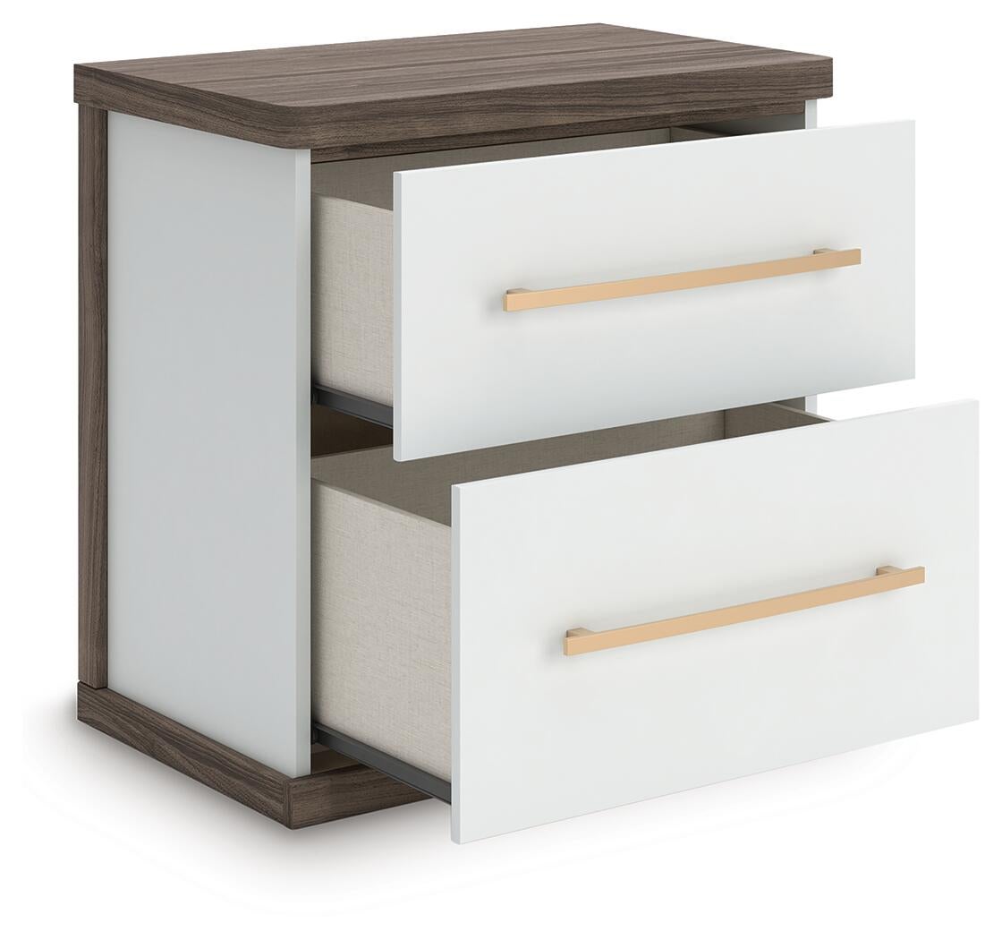 Ashley Express - Mazilar Two Drawer Night Stand