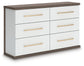Mazilar Six Drawer Dresser