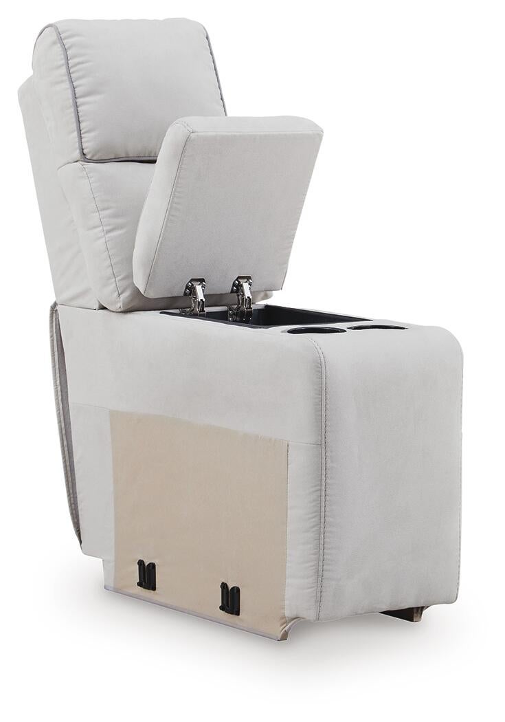 Grafton Pike 5-Piece Reclining Sectional with Storage Consoles