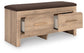 Ashley Express - Hollymount Bedroom UPH Storage Bench