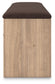 Ashley Express - Hollymount Bedroom UPH Storage Bench