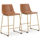 Ashley Express - Crandox Upholstered Barstool (2/CN)
