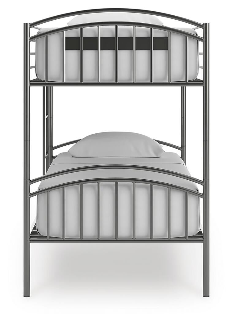 Hilletran Twin/Twin Bunk Bed w/Ladder