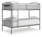 Hilletran Twin/Twin Bunk Bed w/Ladder