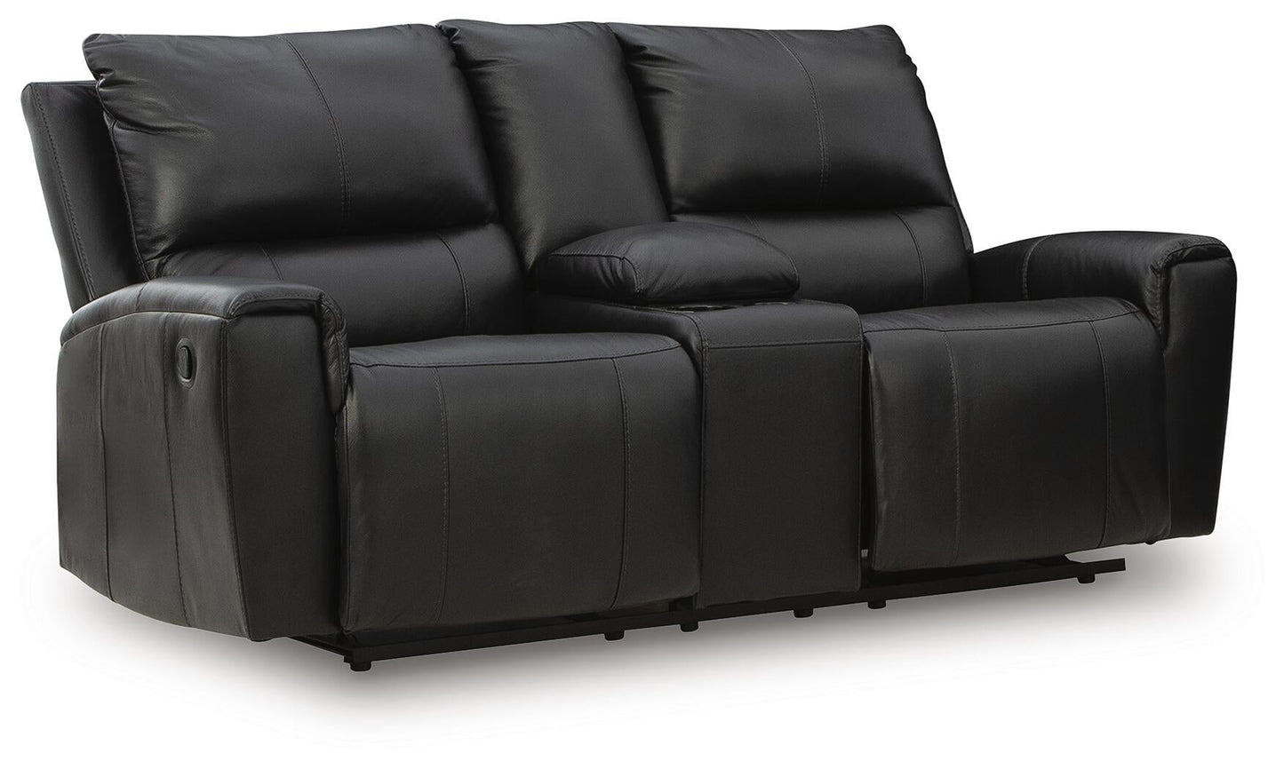 Danemere DBL Rec Loveseat w/Console