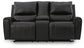 Danemere DBL Rec Loveseat w/Console