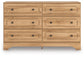 Galletyn Six Drawer Dresser