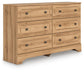 Galletyn Six Drawer Dresser