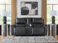 Danemere DBL Rec Loveseat w/Console