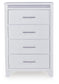 Frostlyn Four Drawer Chest