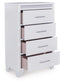 Frostlyn Four Drawer Chest