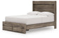 Baystorm Full Panel Storage Bed