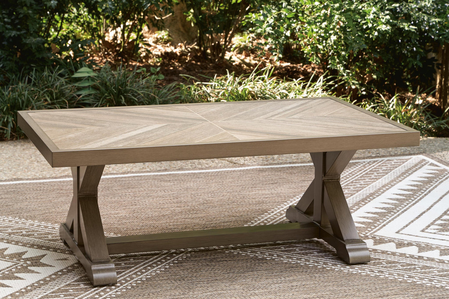 Ashley Express - Revare Beach Rectangular Cocktail Table