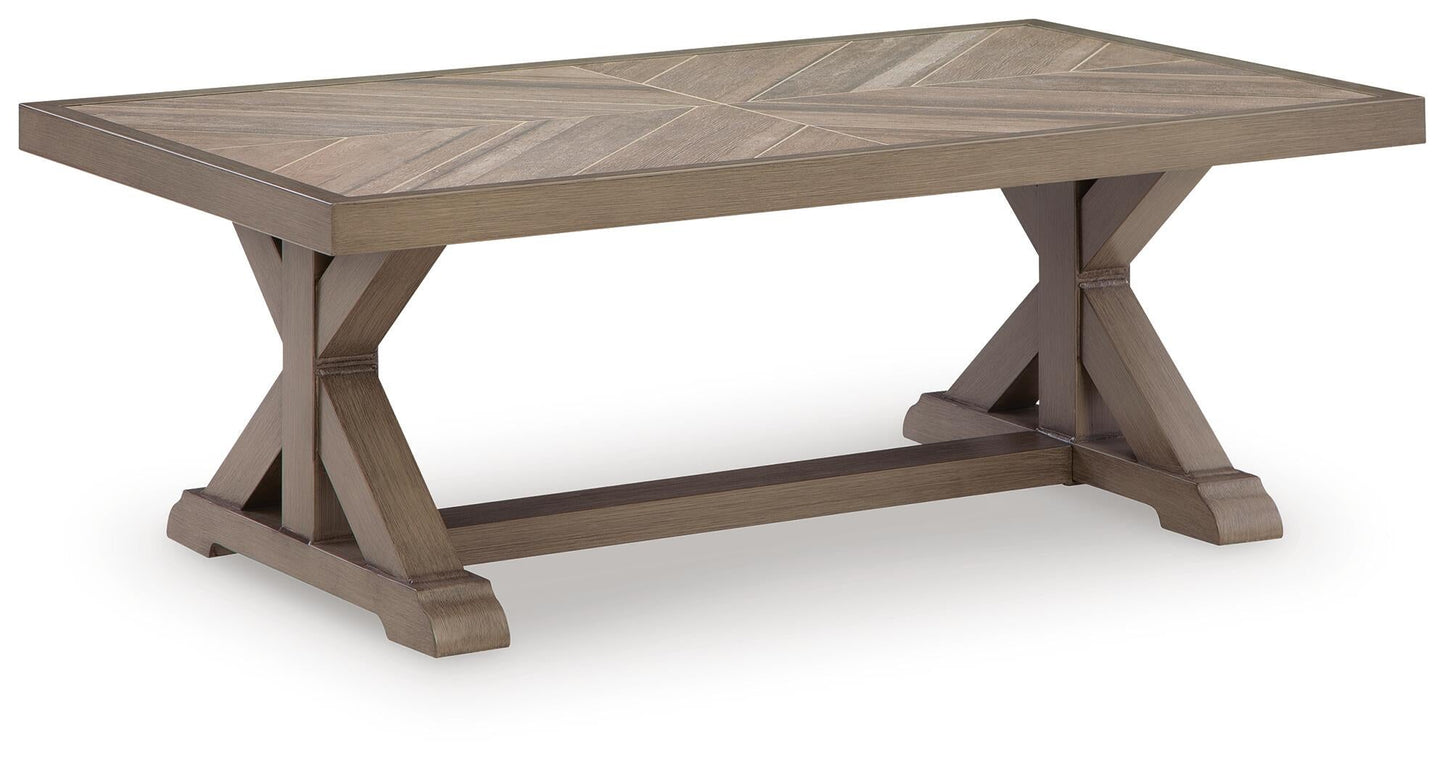 Ashley Express - Revare Beach Rectangular Cocktail Table