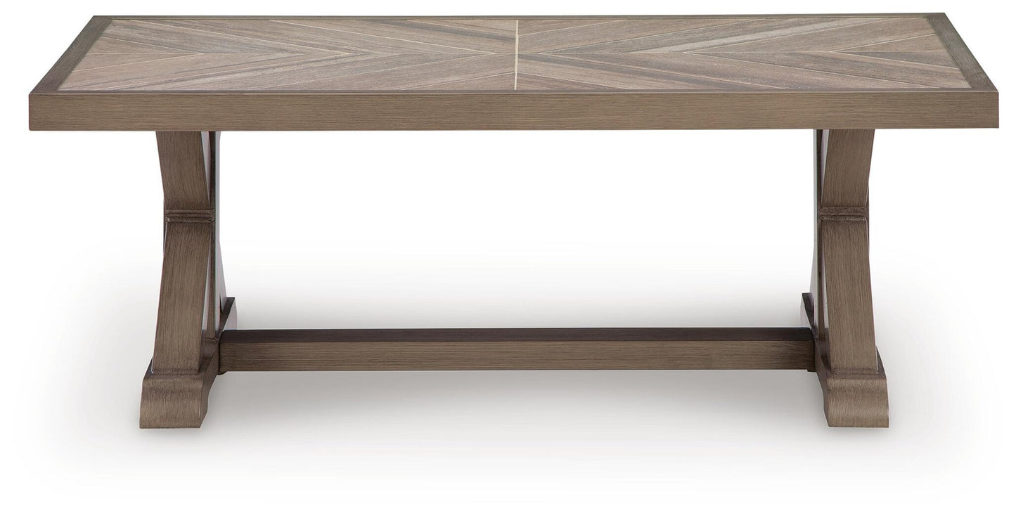 Ashley Express - Revare Beach Rectangular Cocktail Table
