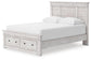 Fenderport Queen Panel Storage Bed