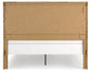Branstony King Crossbuck Panel Bed