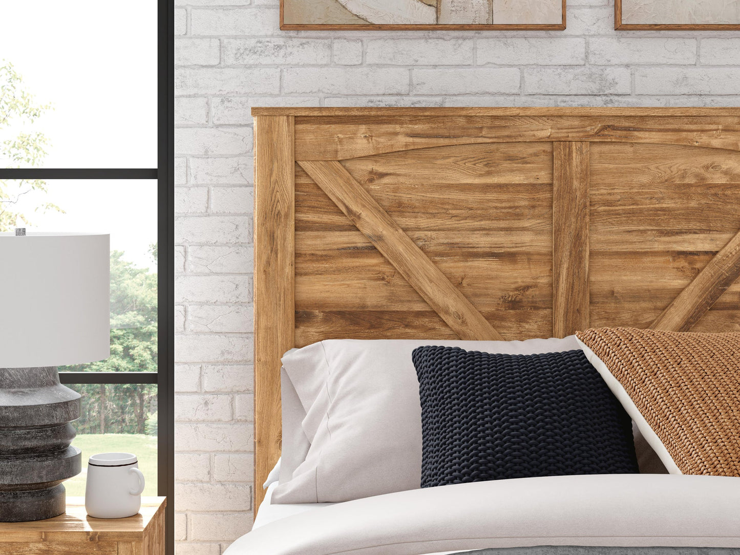 Ashley Express - Branstony Queen Crossbuck Panel Bed