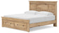 Fenderport King Panel Storage Bed