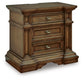 Ashley Express - Channley Three Drawer Night Stand