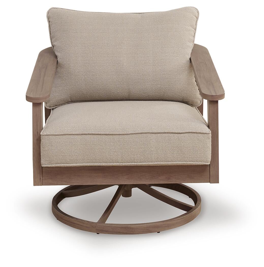 Ashley Express - Francis Beach Swivel Lounge w/ Cushion
