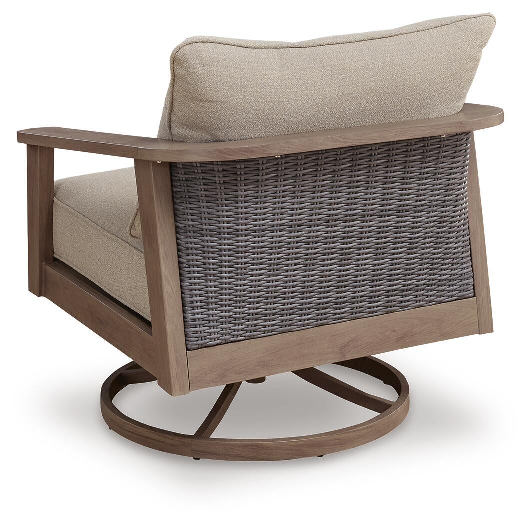 Ashley Express - Francis Beach Swivel Lounge w/ Cushion