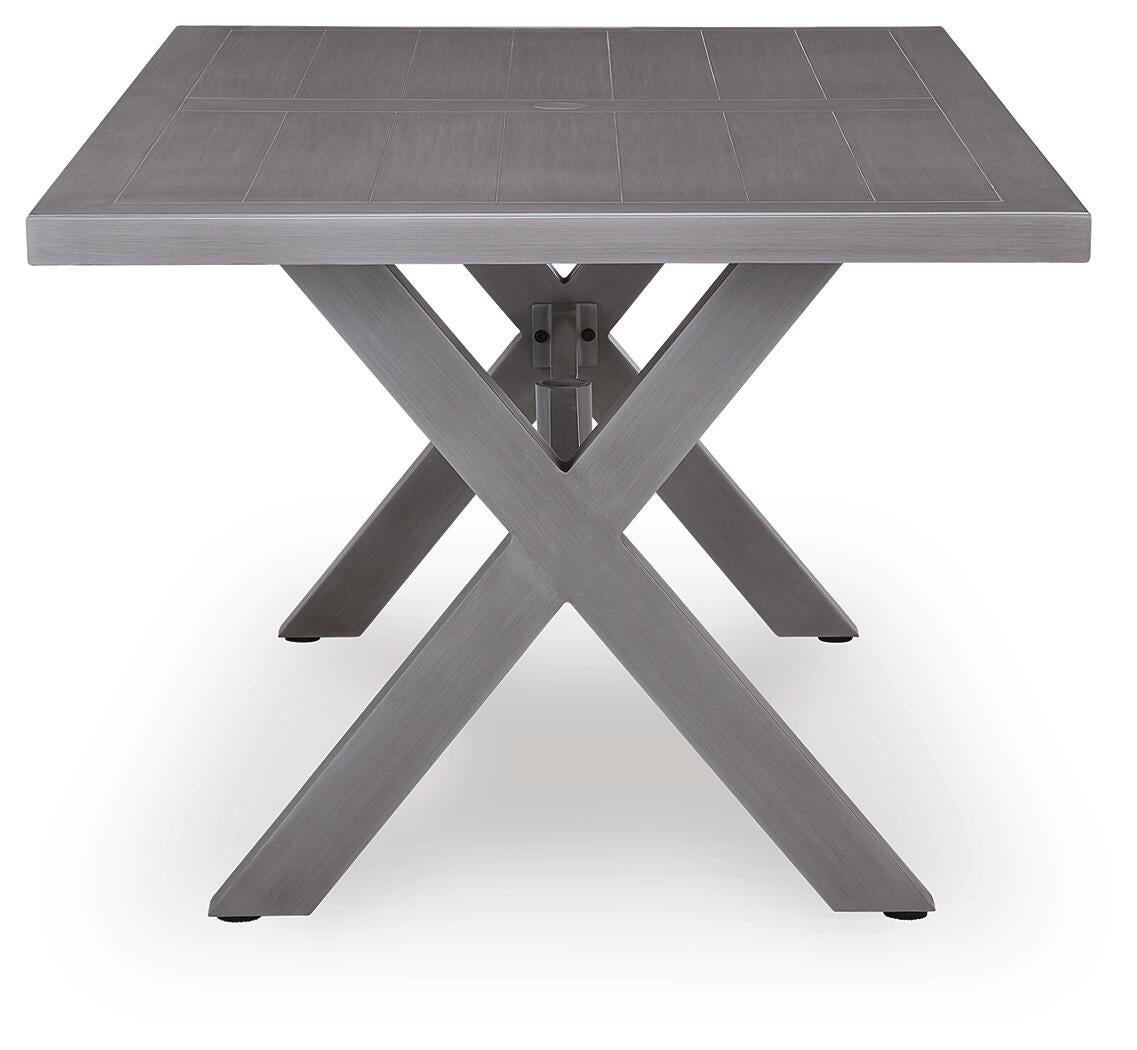 Dillon Beach RECT Dining Table w/UMB OPT