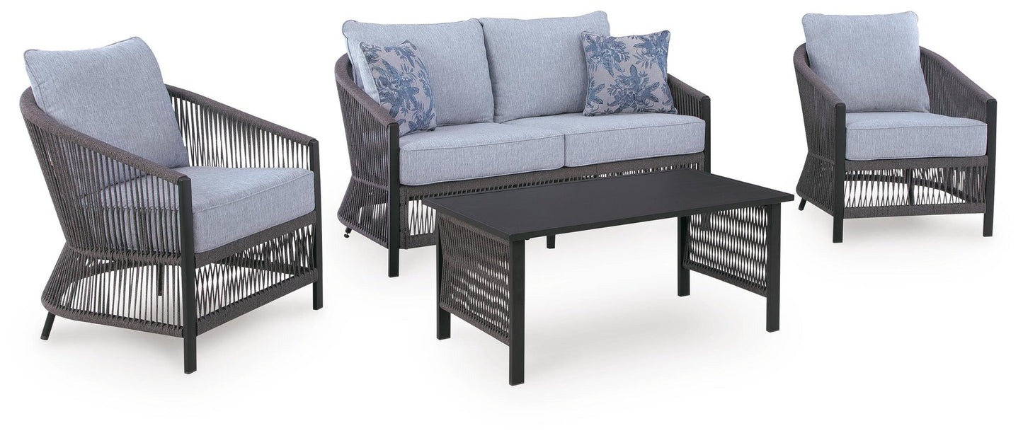 Bodega Island Love/Chairs/Table Set (4/CN)