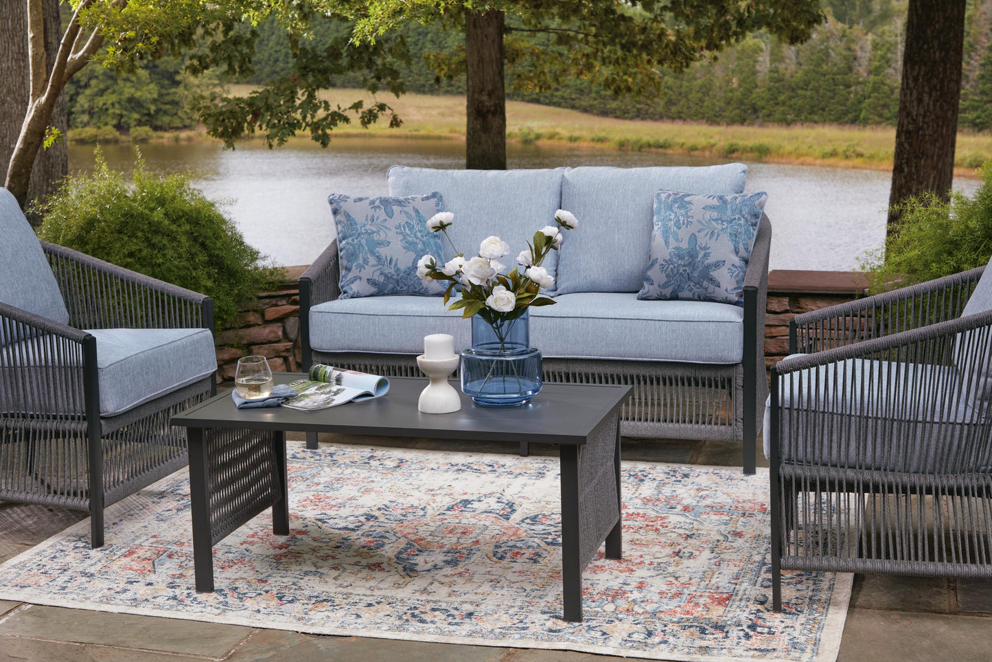 Bodega Island Love/Chairs/Table Set (4/CN)