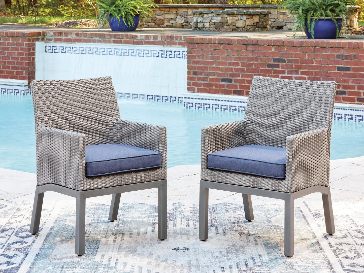 Ashley Express - Dillon Beach Arm Chair With Cushion (2/CN)