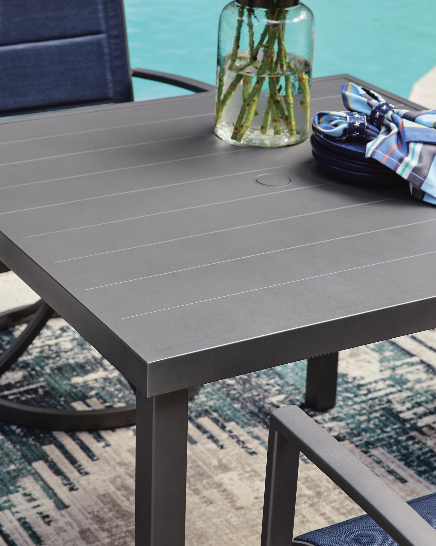 Ashley Express - Point Bonita Square Dining Table w/UMB OPT
