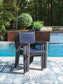 Point Bonita Sling Arm Chair (4/CN)