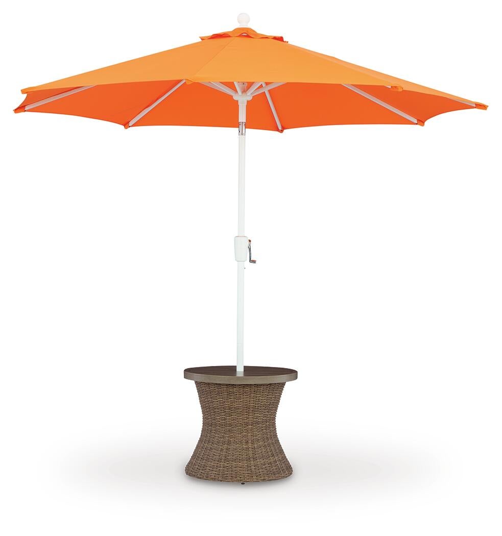 Ashley Express - Revare Beach Round End Table w/UMB OPT