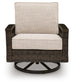 Drakes Beach Swivel Lounge Chair (2/CN)