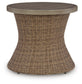 Ashley Express - Revare Beach Round End Table w/UMB OPT